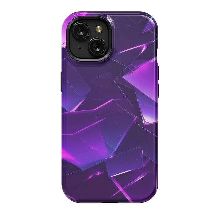 iPhone 15 StrongFit Purple Emerald by JohnnyVillas