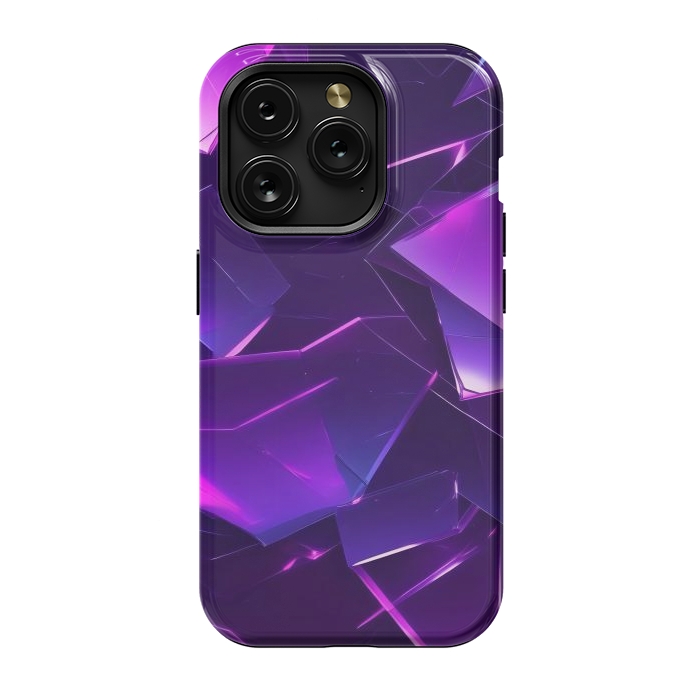 iPhone 15 Pro StrongFit Purple Emerald by JohnnyVillas