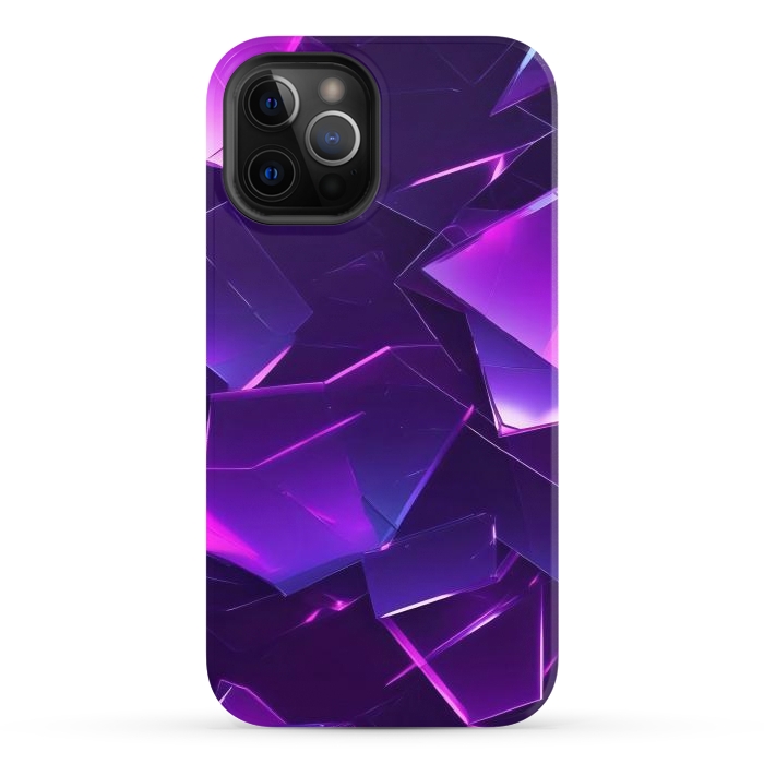 iPhone 12 Pro Max StrongFit Purple Emerald by JohnnyVillas