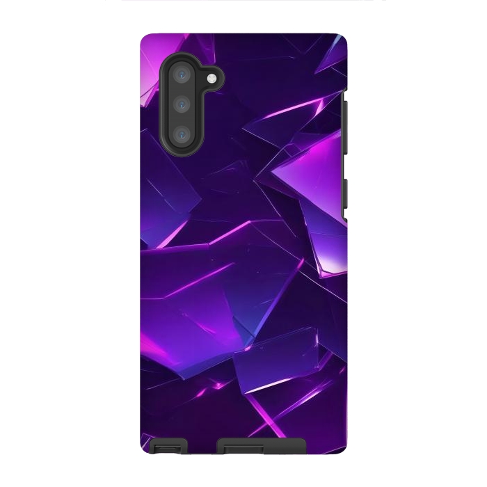 Galaxy Note 10 StrongFit Purple Emerald by JohnnyVillas