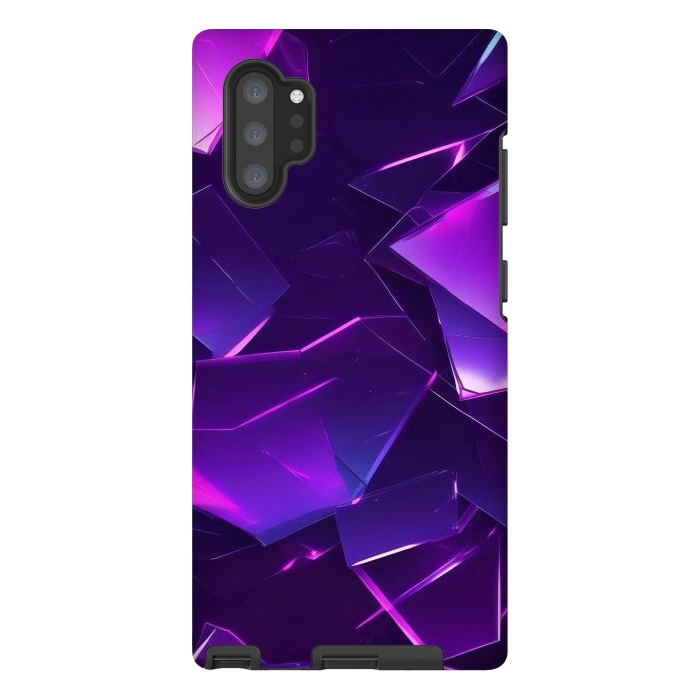 Galaxy Note 10 plus StrongFit Purple Emerald by JohnnyVillas