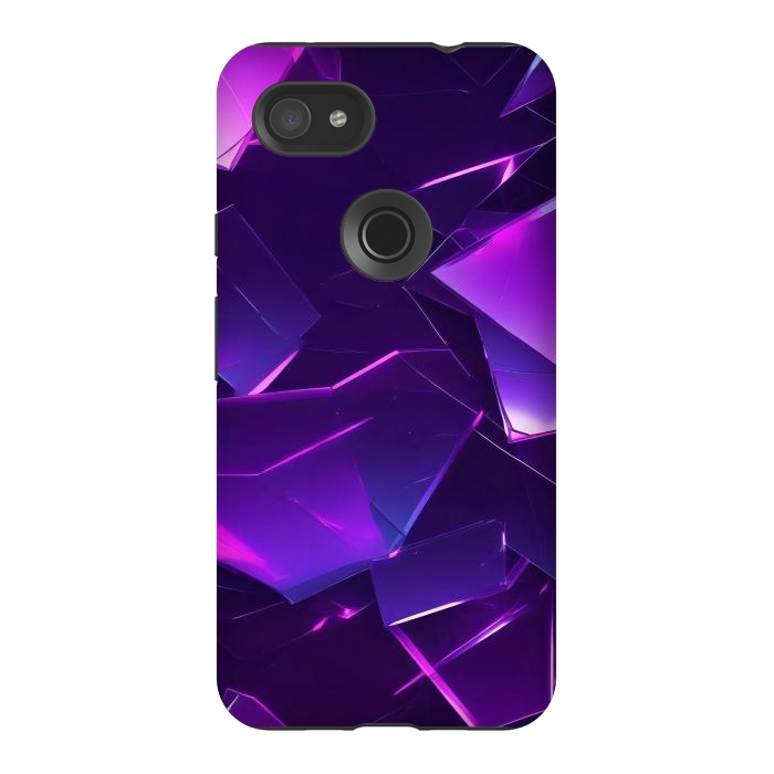 Pixel 3AXL StrongFit Purple Emerald by JohnnyVillas