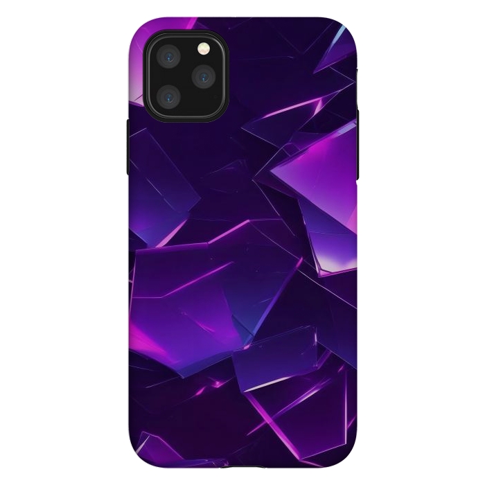 iPhone 11 Pro Max StrongFit Purple Emerald by JohnnyVillas