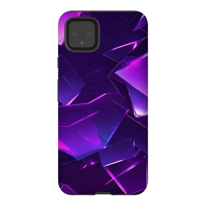 Pixel 4XL StrongFit Purple Emerald by JohnnyVillas