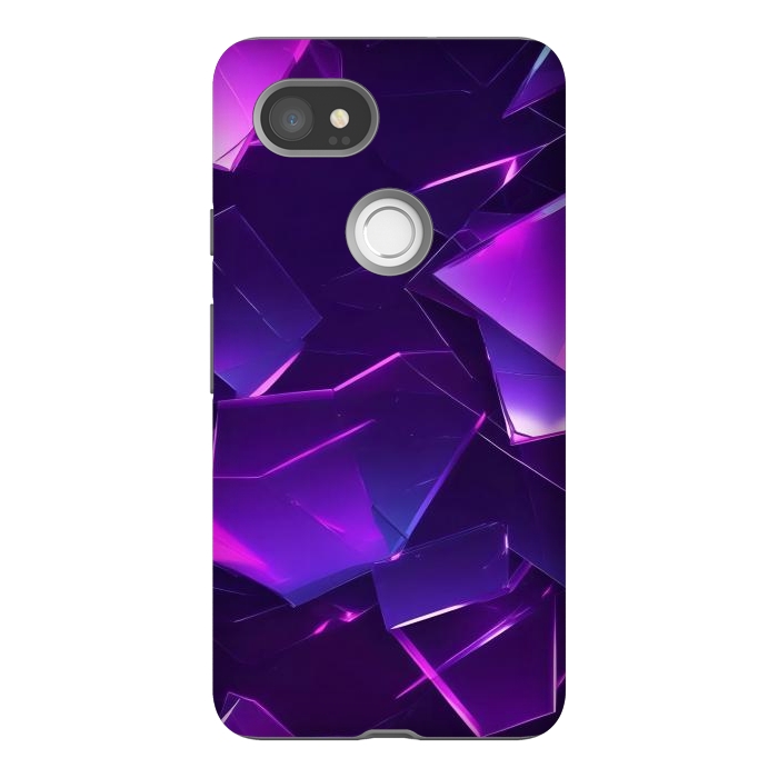 Pixel 2XL StrongFit Purple Emerald by JohnnyVillas