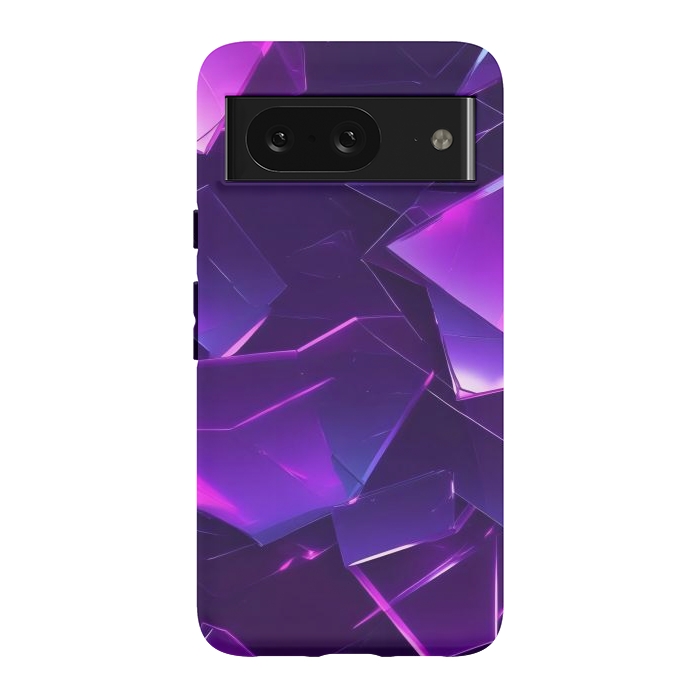 Pixel 8 StrongFit Purple Emerald by JohnnyVillas