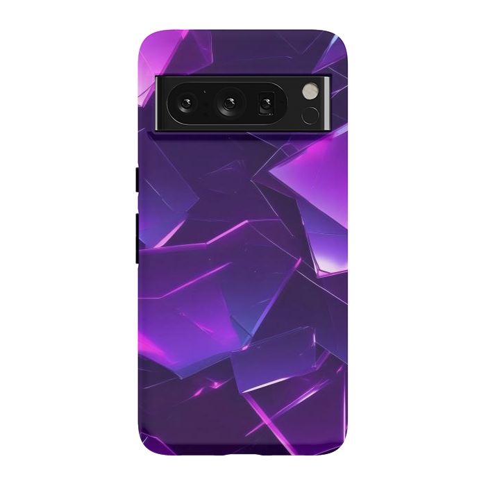 Pixel 8 Pro StrongFit Purple Emerald by JohnnyVillas