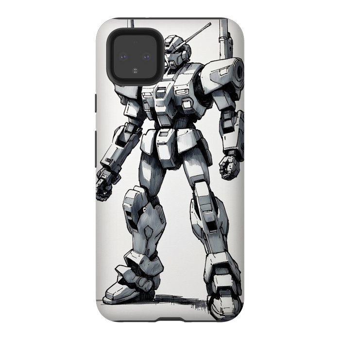 Pixel 4XL StrongFit Gundam  by Winston