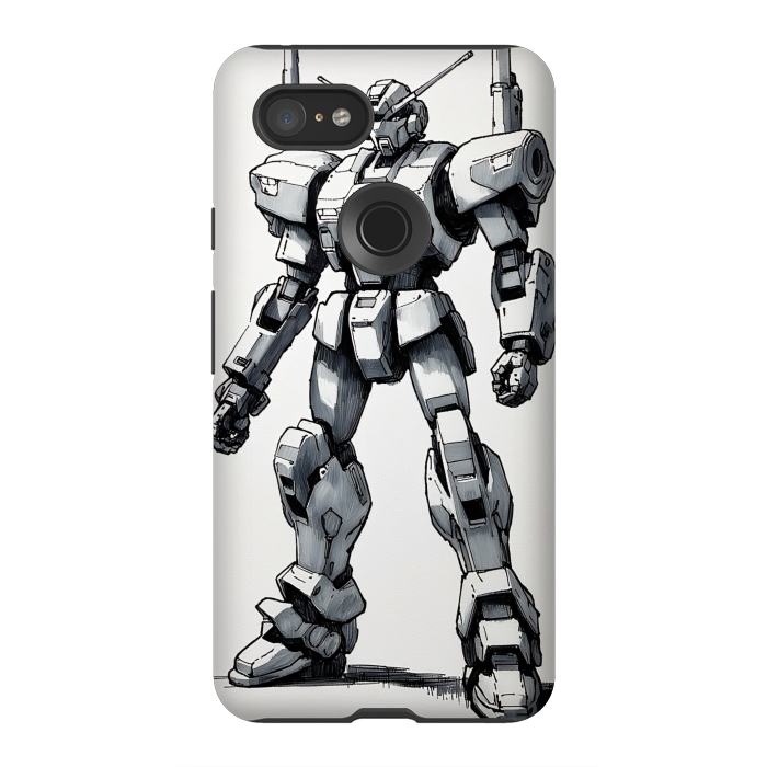 Pixel 3XL StrongFit Gundam  by Winston