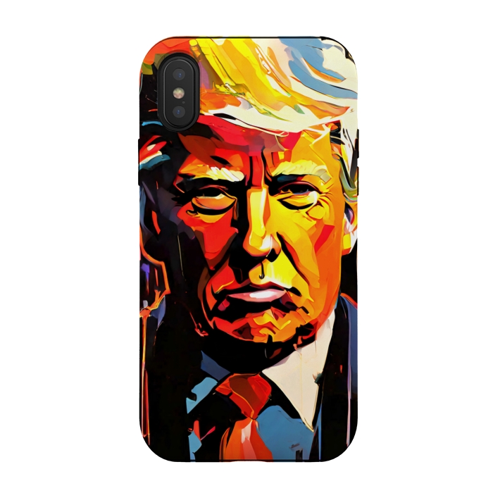 iPhone Xs / X StrongFit Donald Trump  by Winston