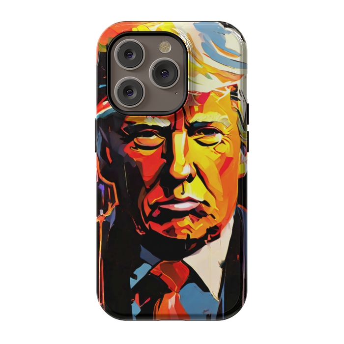 iPhone 14 Pro StrongFit Donald Trump  by Winston