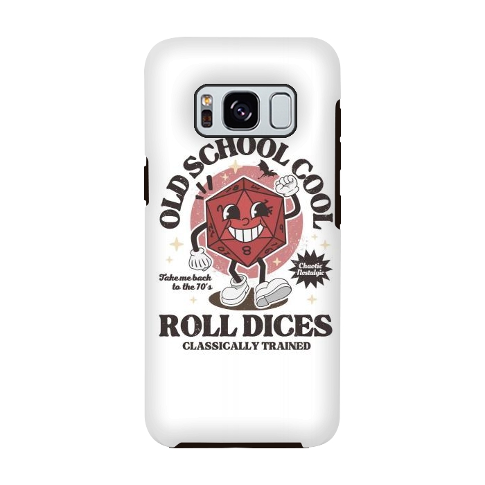 Galaxy S8 StrongFit Old school d20 - D&D by LM2Kone