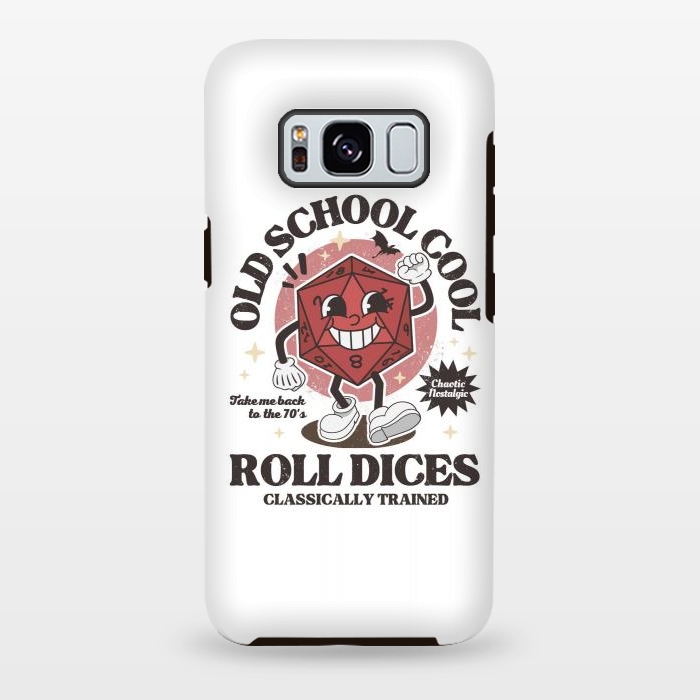 Galaxy S8 plus StrongFit Old school d20 - D&D by LM2Kone