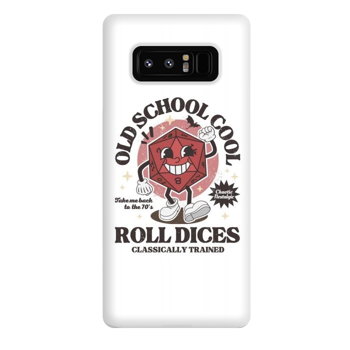 Galaxy Note 8 StrongFit Old school d20 - D&D by LM2Kone