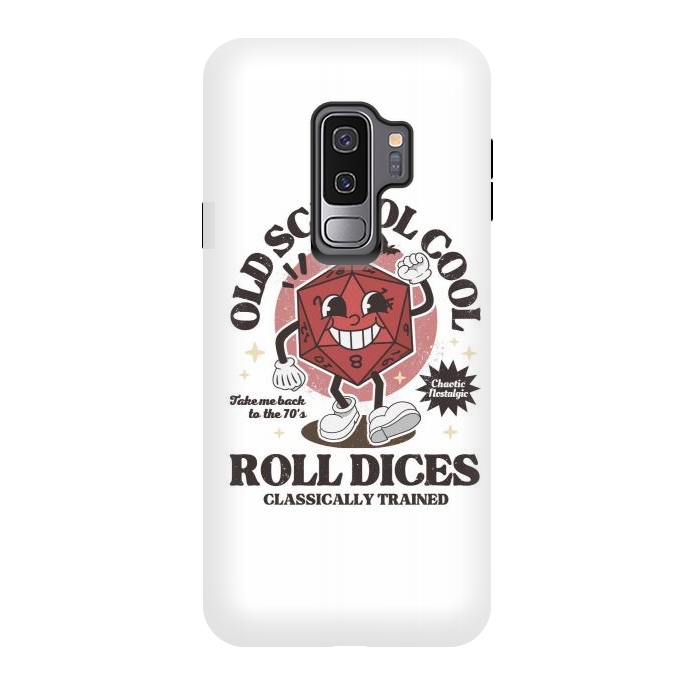 Galaxy S9 plus StrongFit Old school d20 - D&D by LM2Kone