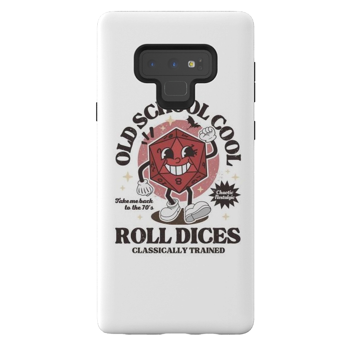 Galaxy Note 9 StrongFit Old school d20 - D&D by LM2Kone