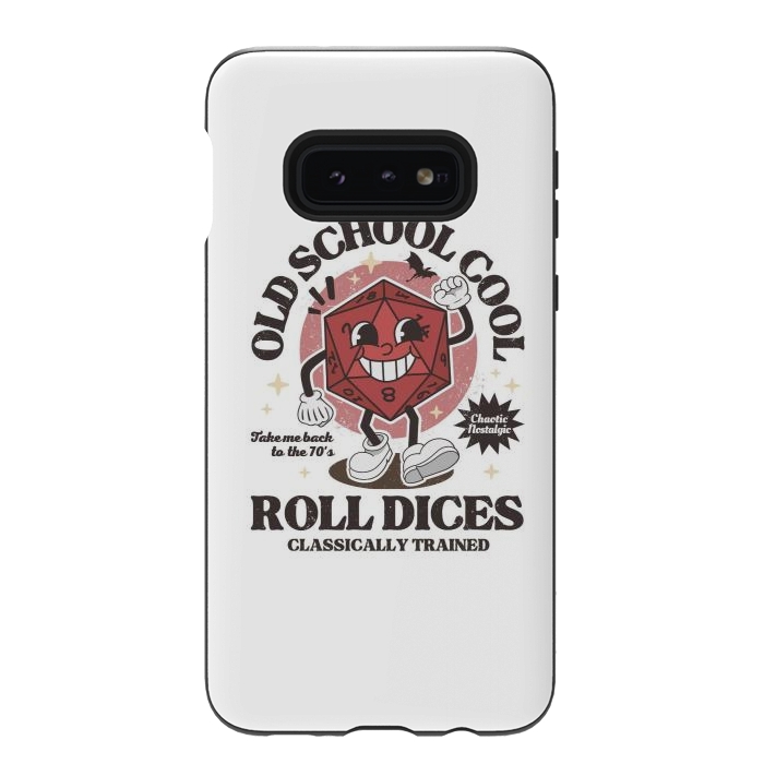 Galaxy S10e StrongFit Old school d20 - D&D by LM2Kone