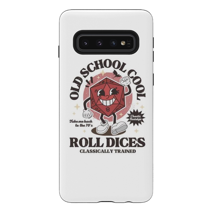 Galaxy S10 StrongFit Old school d20 - D&D by LM2Kone