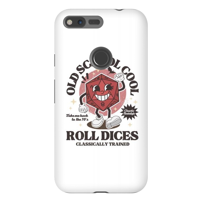 Pixel XL StrongFit Old school d20 - D&D by LM2Kone