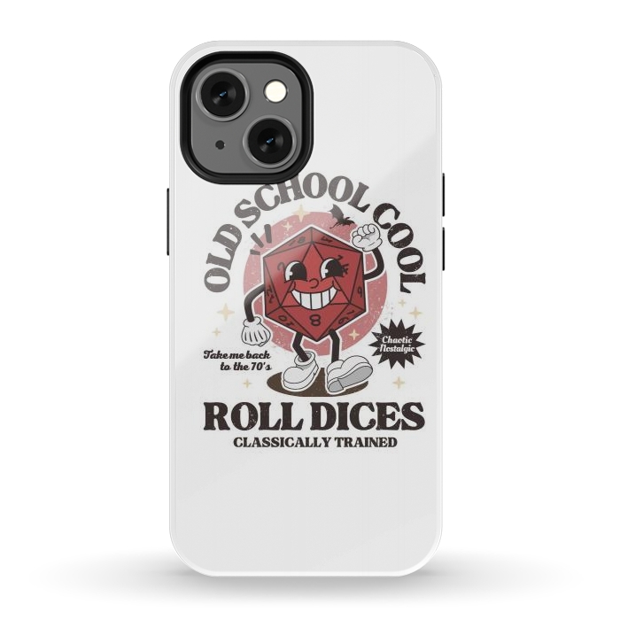 iPhone 12 mini StrongFit Old school d20 - D&D by LM2Kone