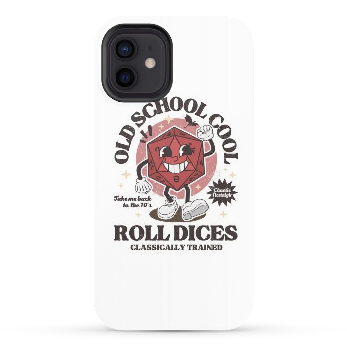 iPhone 12 StrongFit Old school d20 - D&D by LM2Kone