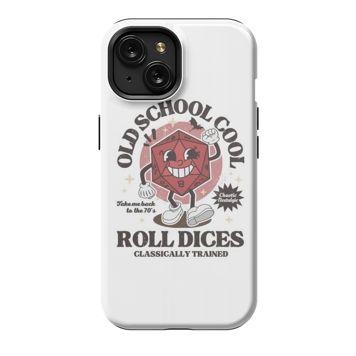 iPhone 15 StrongFit Old school d20 - D&D by LM2Kone