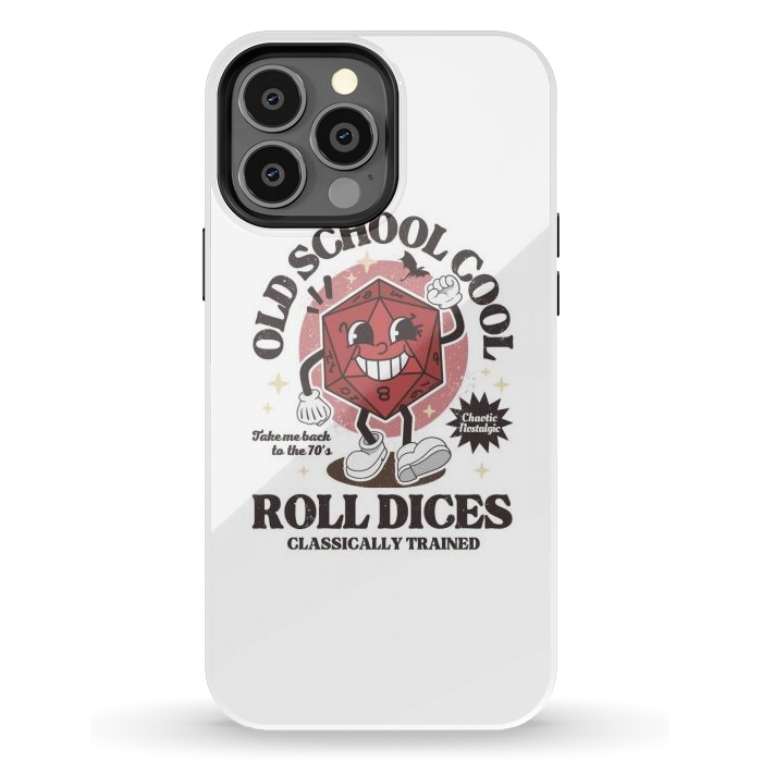 iPhone 13 Pro Max StrongFit Old school d20 - D&D by LM2Kone