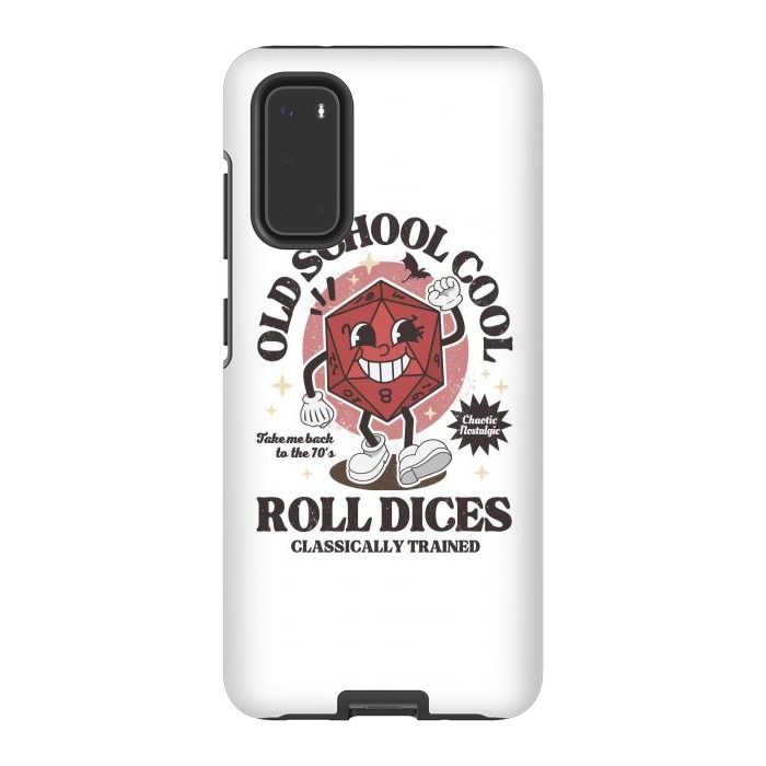 Galaxy S20 StrongFit Old school d20 - D&D by LM2Kone