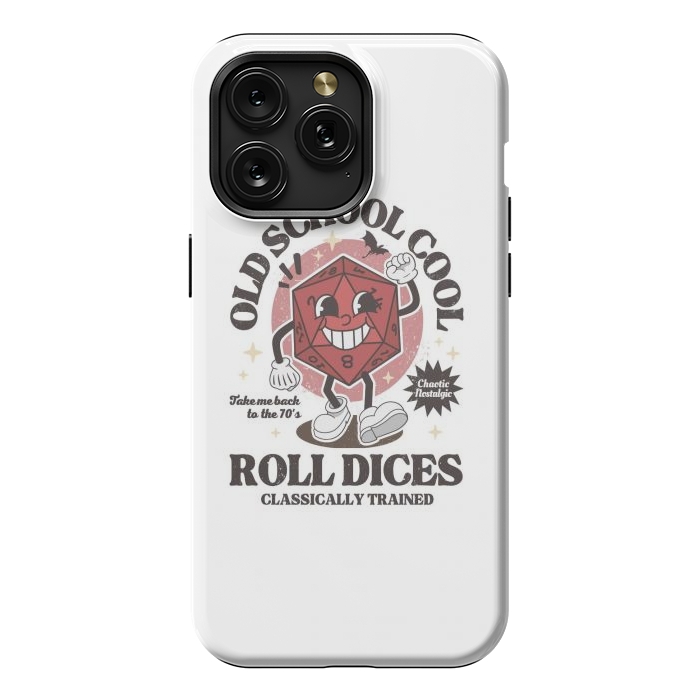 iPhone 15 Pro Max StrongFit Old school d20 - D&D by LM2Kone