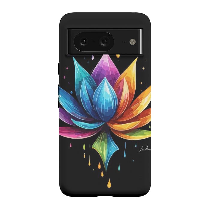 Pixel 8 StrongFit Multicolors Lotus by LM2Kone