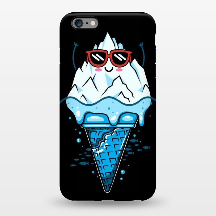 iPhone 6/6s plus StrongFit Funny Iceberg Cream by LM2Kone