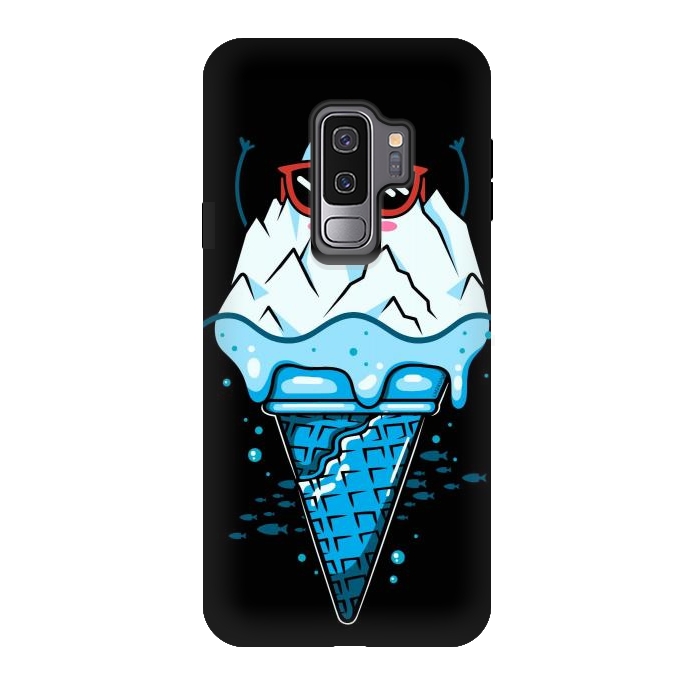 Galaxy S9 plus StrongFit Funny Iceberg Cream by LM2Kone