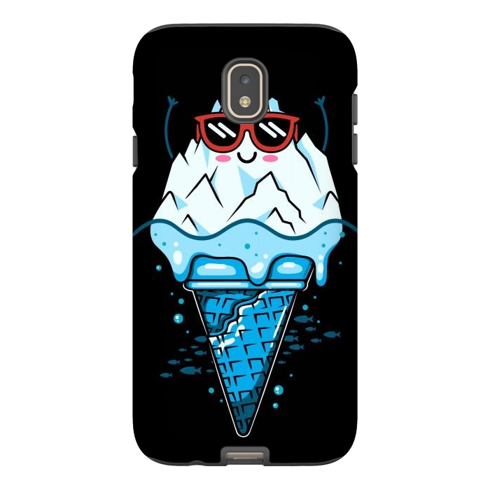 Galaxy J7 StrongFit Funny Iceberg Cream by LM2Kone