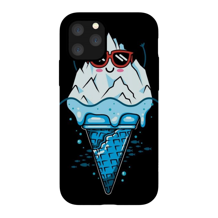 iPhone 11 Pro StrongFit Funny Iceberg Cream by LM2Kone