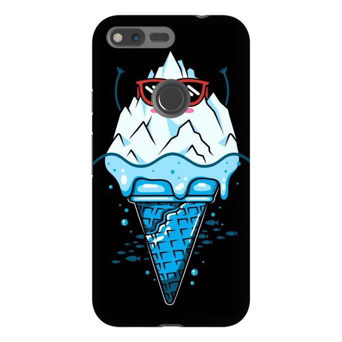 Pixel XL StrongFit Funny Iceberg Cream by LM2Kone