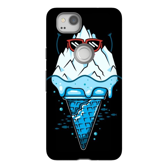 Pixel 2 StrongFit Funny Iceberg Cream by LM2Kone