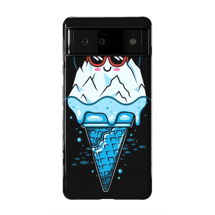 Pixel 6 StrongFit Funny Iceberg Cream by LM2Kone