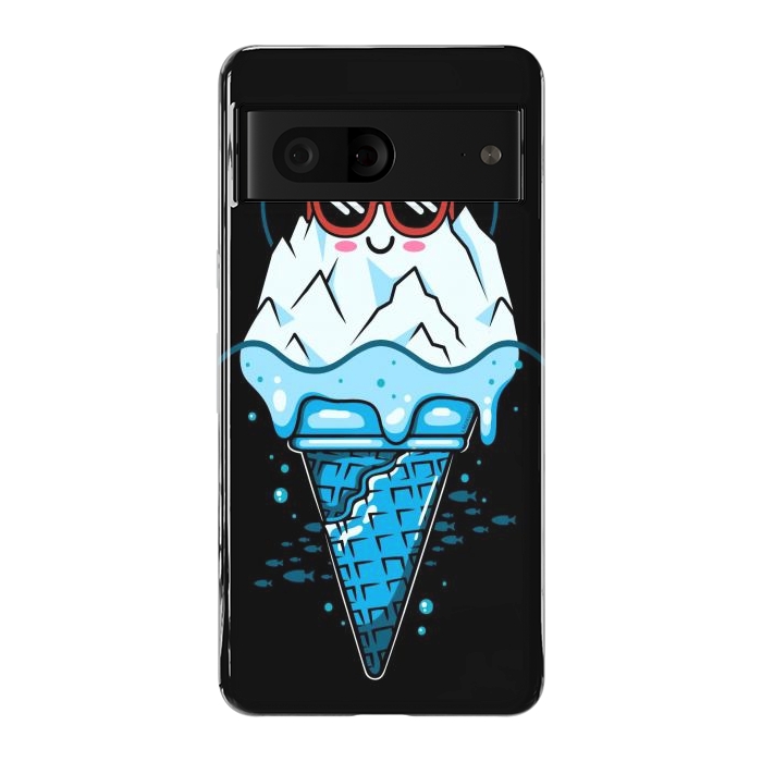 Pixel 7 StrongFit Funny Iceberg Cream by LM2Kone