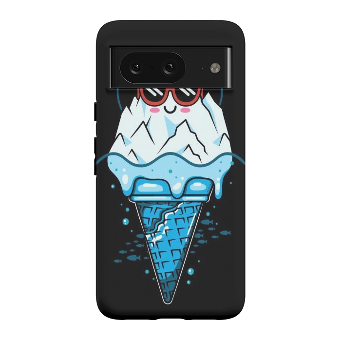 Pixel 8 StrongFit Funny Iceberg Cream by LM2Kone