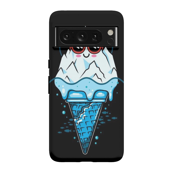 Pixel 8 Pro StrongFit Funny Iceberg Cream by LM2Kone