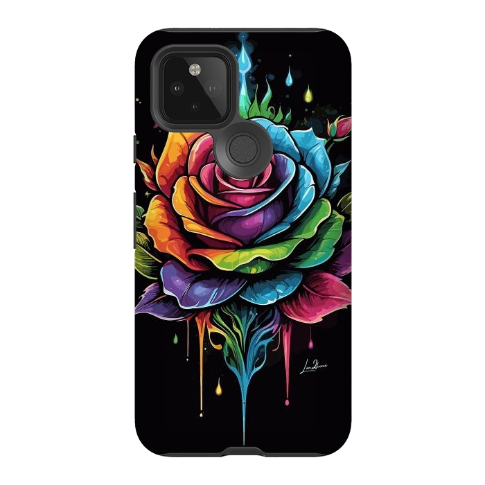 Pixel 5 StrongFit Fantasy Multicolored Rose by LM2Kone