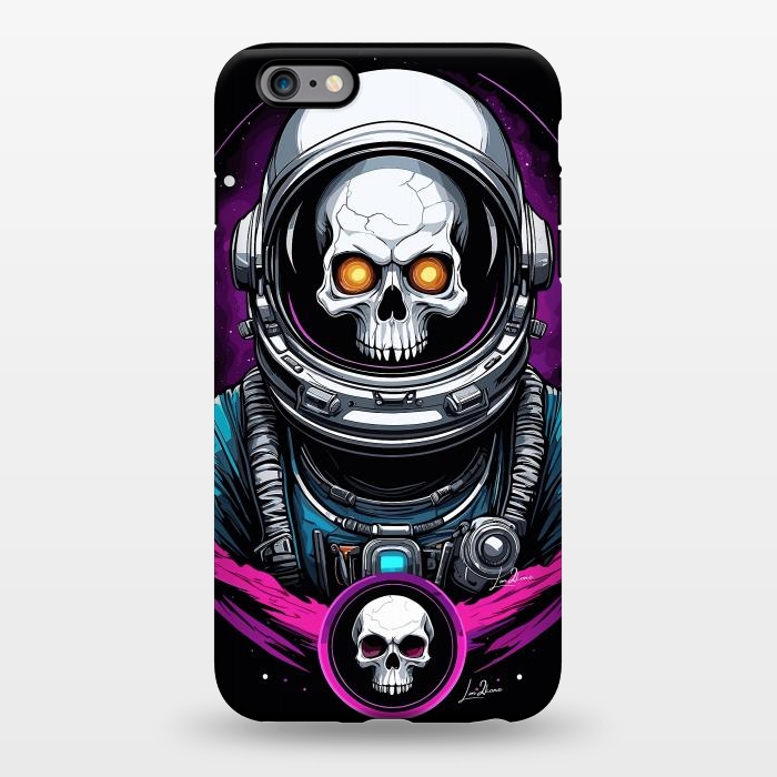 iPhone 6/6s plus StrongFit Astronaut Skull Space by LM2Kone