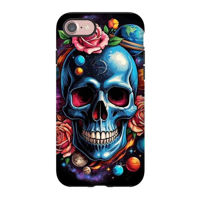 iPhone 7 StrongFit Astronomic Skull by LM2Kone