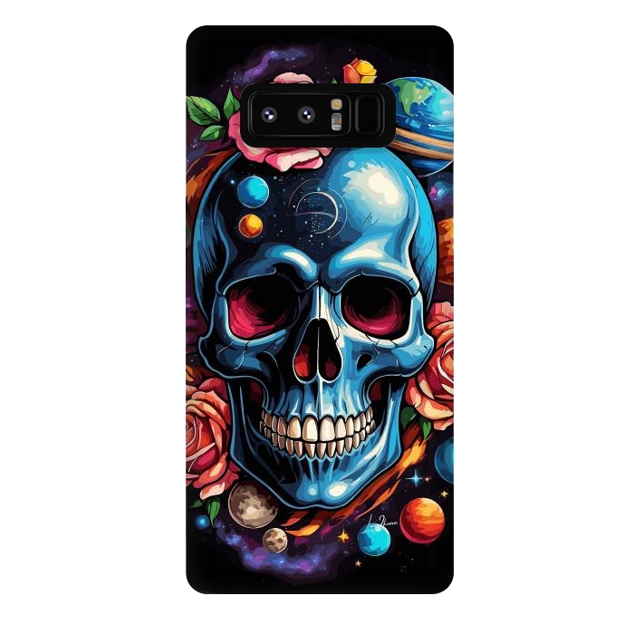 Galaxy Note 8 StrongFit Astronomic Skull by LM2Kone