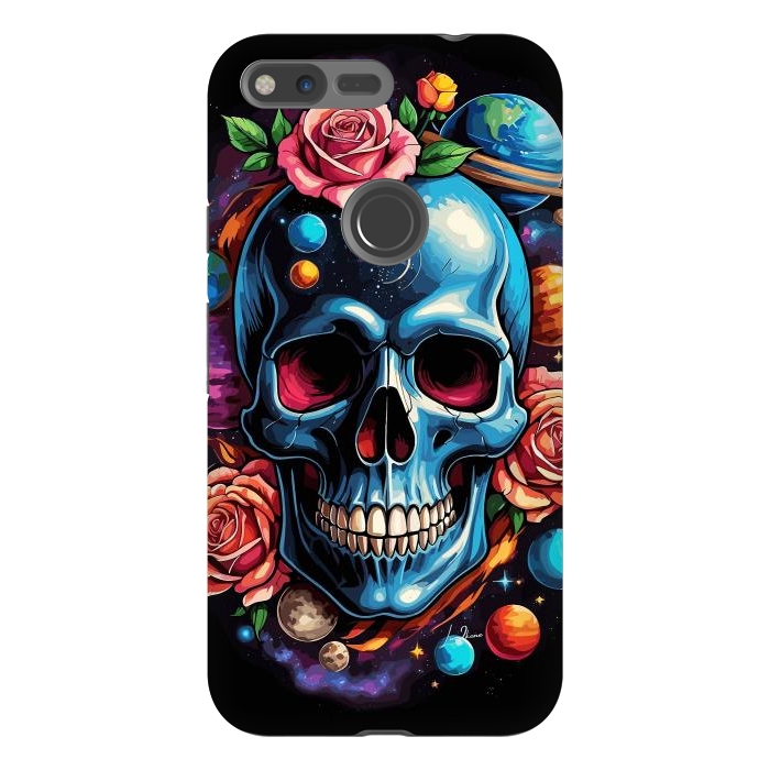 Pixel XL StrongFit Astronomic Skull by LM2Kone