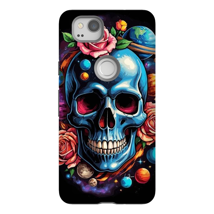 Pixel 2 StrongFit Astronomic Skull by LM2Kone