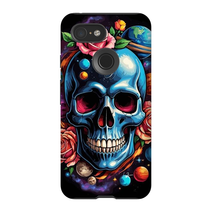 Pixel 3 StrongFit Astronomic Skull by LM2Kone