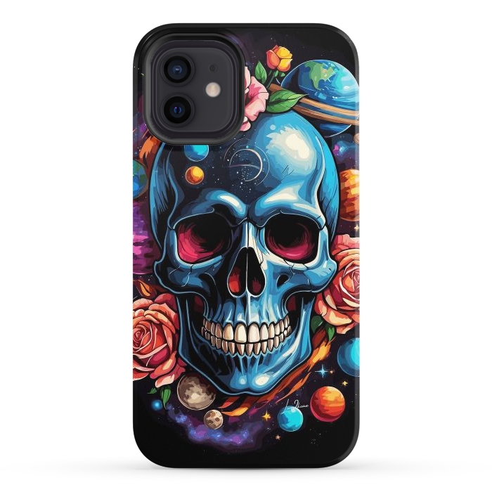 iPhone 12 StrongFit Astronomic Skull by LM2Kone