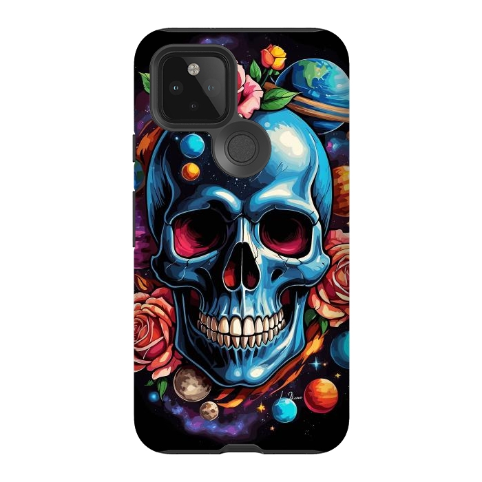 Pixel 5 StrongFit Astronomic Skull by LM2Kone