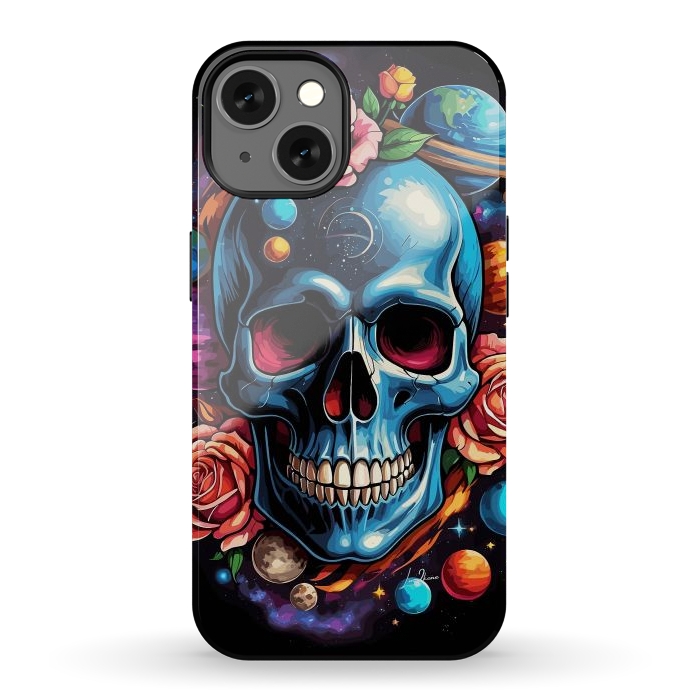 iPhone 13 StrongFit Astronomic Skull by LM2Kone